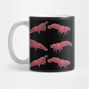 Cherry Shrimp - Red Shrimp Pattern Cute Nanofish Design Crustacean Mug